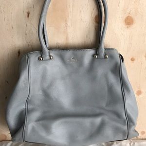 Kate Spade grey/baby blue bag.